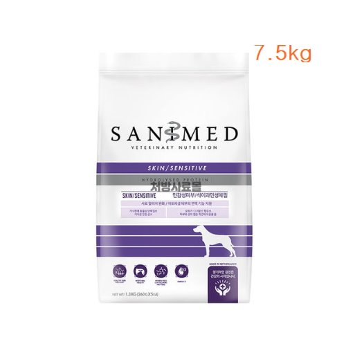 [DOG] 세니메드 AS 스킨/센시티브 7.5kg SANIMED SKIN/SENSITIVE (처방식-아토피,과민성장질환)