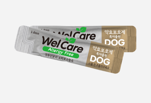 [DOG] 웰케어 투약보조제 50t, 100t (유산균,소화효소함유 - 겔타입) 2.2g
