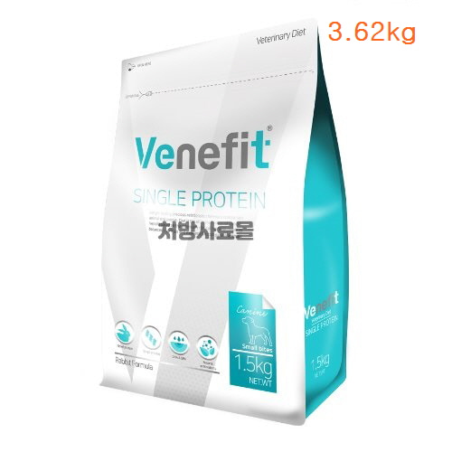 [DOG] 베네핏 싱글프로틴 Venefit Single Protein 3.62kg (처방식-식이알러지)