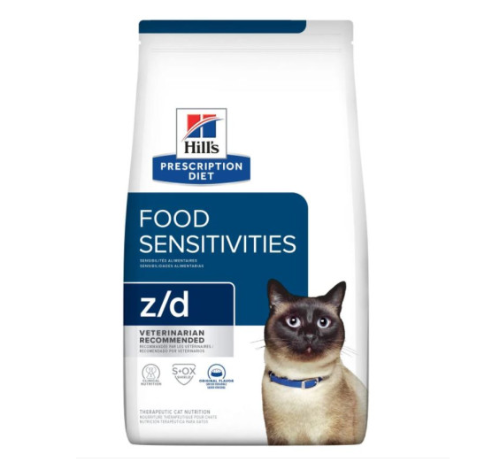 (CAT) 힐스 캣 zd z/d Skin/Food Sensitivities 1.81kg(고양이 처방식-피부,식이역반응)