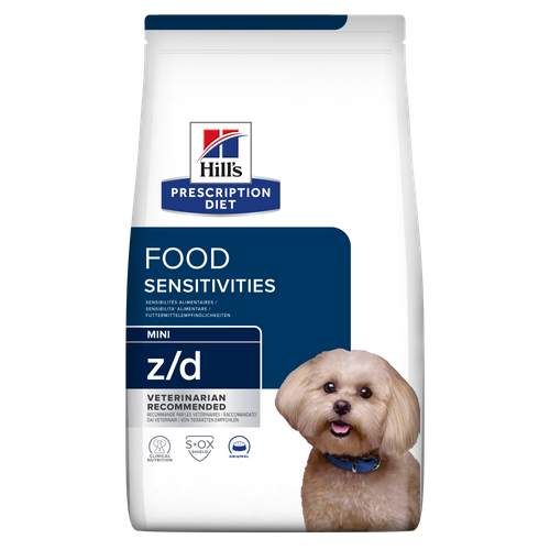 (DOG) 힐스 독 zd z/d Skin Food Sensitivities 1.5kg(강아지 처방식-피부,식이역반응)