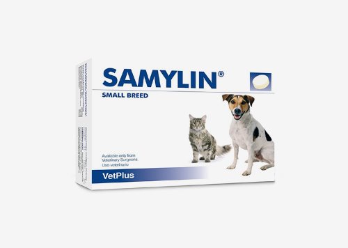 [DOG/CAT] 새밀린정 SAMYLIN TABLETS 30정 급,만성 간질환 및 간효소 수치개선