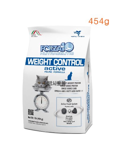 [CAT] 포르자10 웨이트 컨트롤 FORZA10 WEIGHT CONTROL ACTIVE 454g(처방식-비만,당뇨,고지혈증,췌장질환)