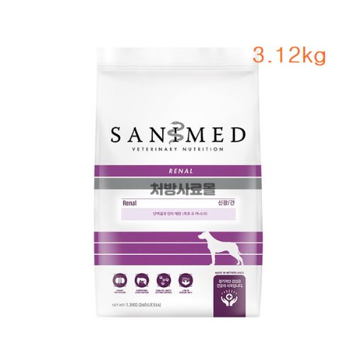 (DOG) 세니메드 RN 레날 3.12kg SANIMED RENAL (처방식-신장,결석,간)