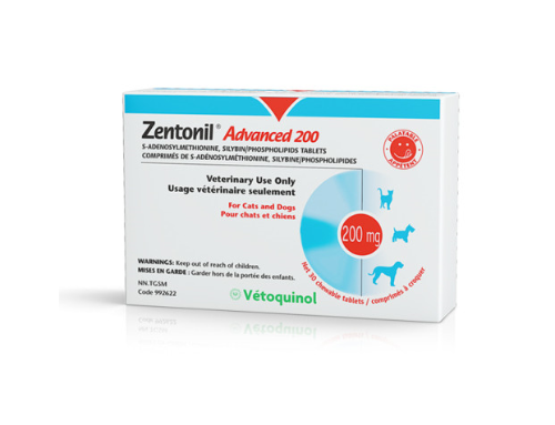 [DOG/CAT] 젠토닐 어드밴스 200  Zentonill Advanced 200 30정 간기능 강화제