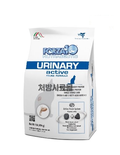 [CAT] 포르자10 유리너리 FORZA10 URINARY ACTIVE 454g(처방식-요로결석질환)