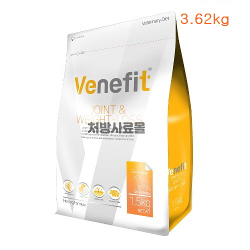 [DOG] 베네핏 조인트&amp;웨이트로스 Venefit Joint&amp;Weight-Loss 3.62kg (처방식-비만,관절)