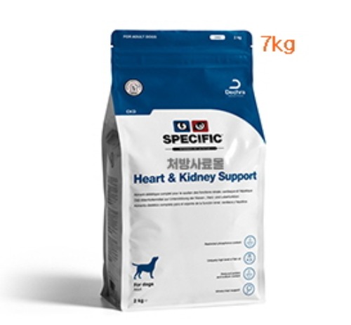 (DOG) 스페시픽 CKD HEART &amp; KIDNEY 7kg (처방식-신장,심장,간칼슘옥살레이트결석)
