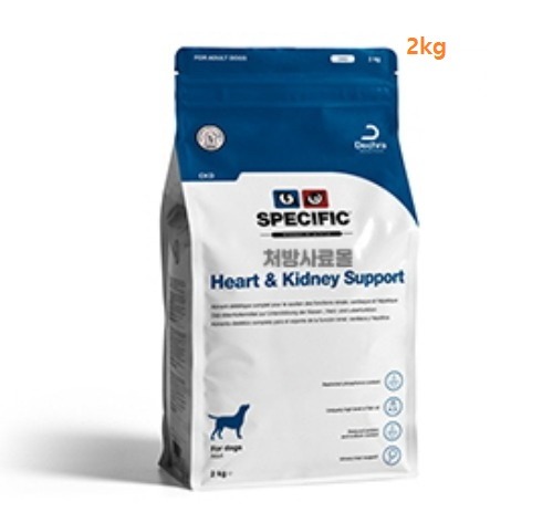 (DOG) 스페시픽 CKD HEART &amp; KIDNEY 2kg (처방식-신장,심장,간칼슘옥살레이트결석)
