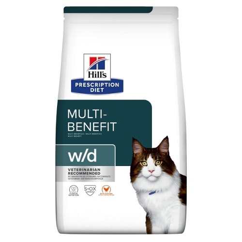 (CAT) 힐스 캣 wd w/d Multi-benefit 1.5kg(고양이 처방식-비만예방,당뇨,췌장)